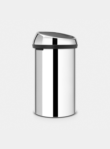Touch Bin afvalemmer, 60 liter - Brilliant Steel