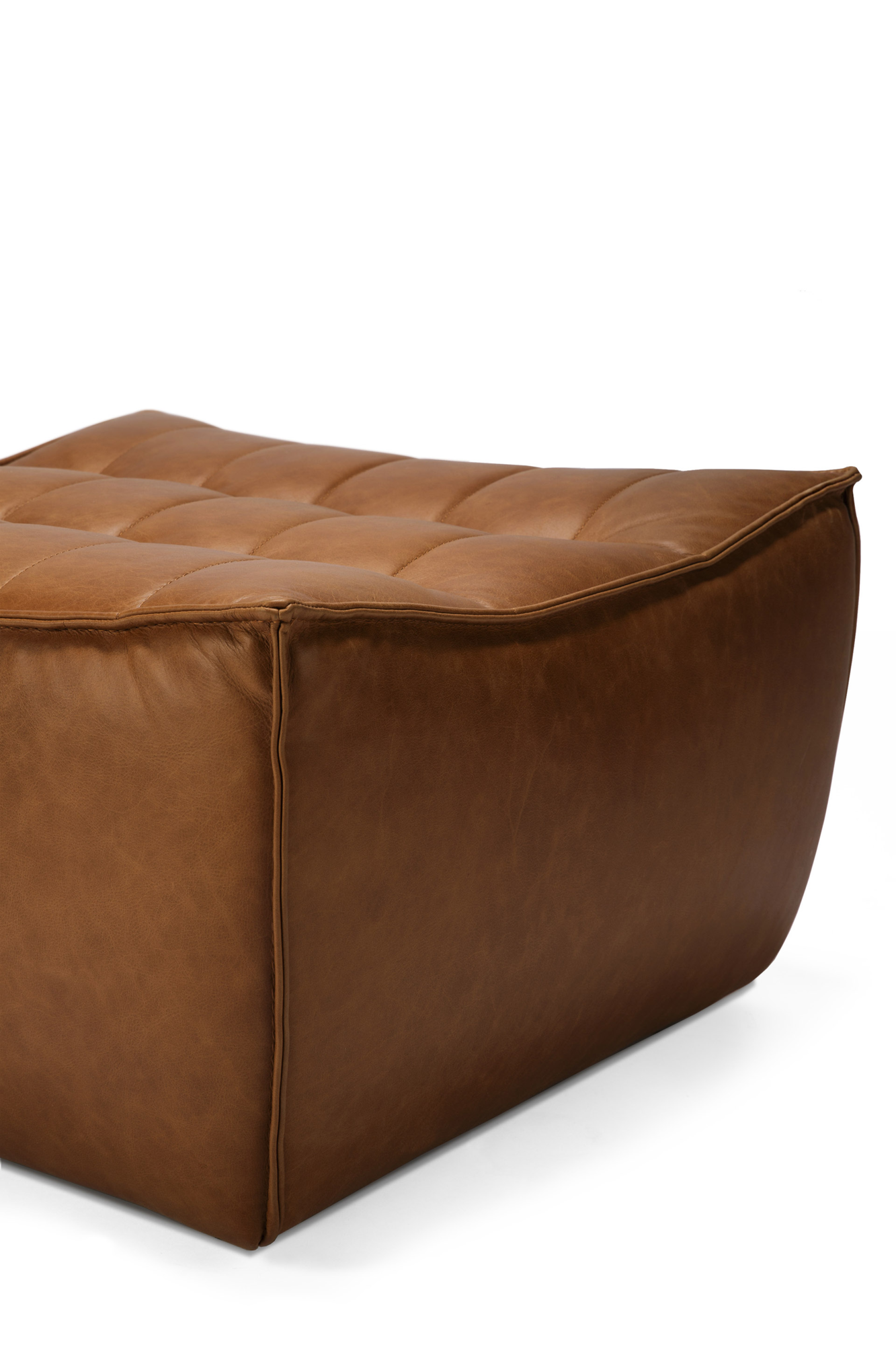 Sofa N701 footstool - old saddle