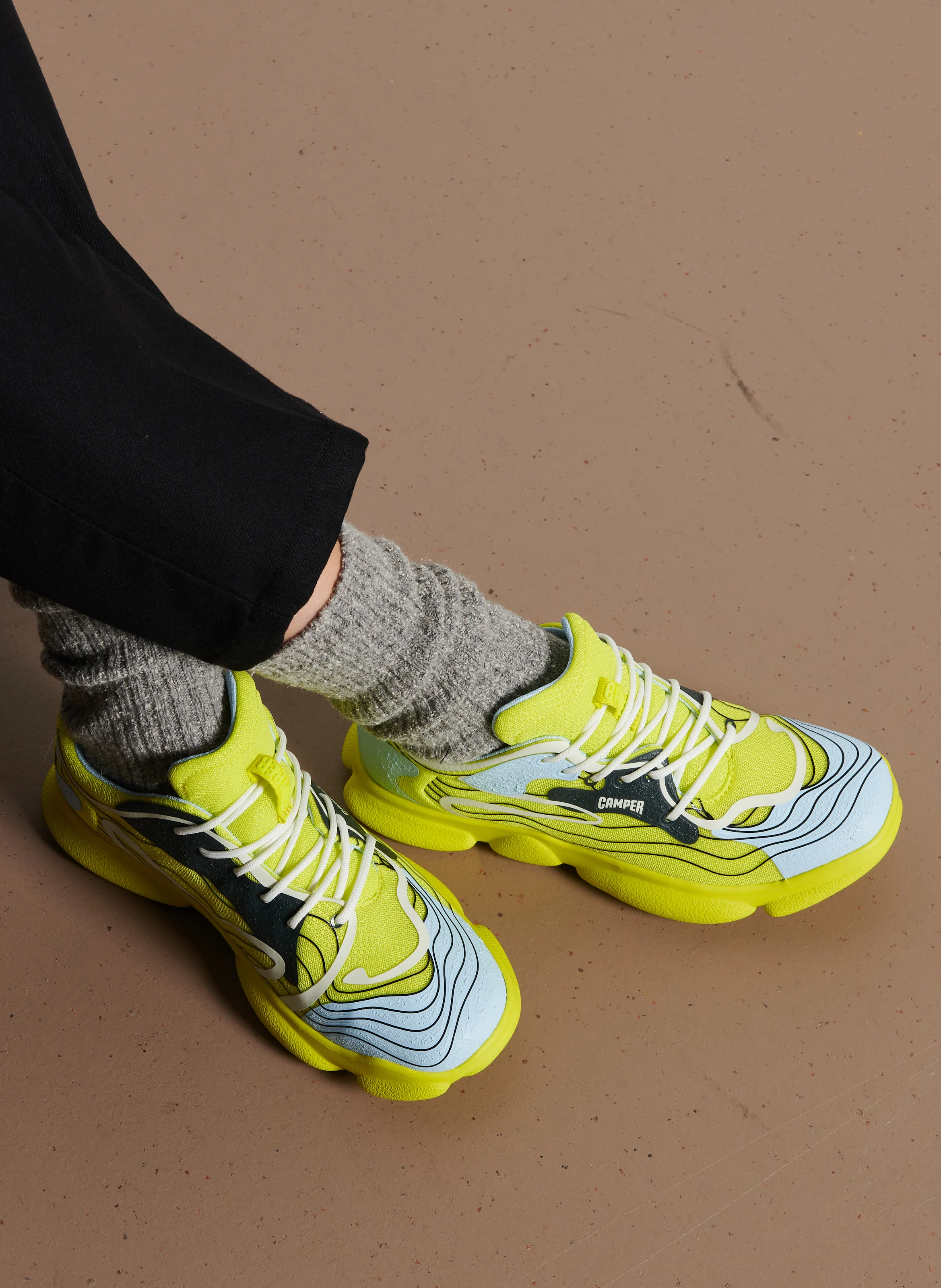 KARST - Baskets basses à lacets | Multicolore
