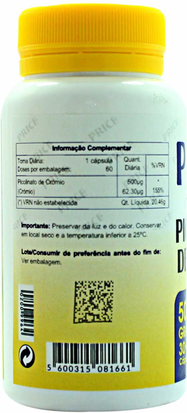 Fharmonat Picolinato de Cromo 60 Cápsulas