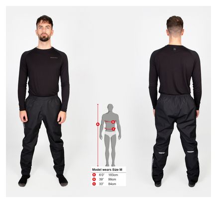 Pantalon Endura Hummvee Transit imperméable Noir