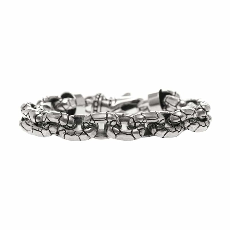 Bracelet Homme Argent Rocaille