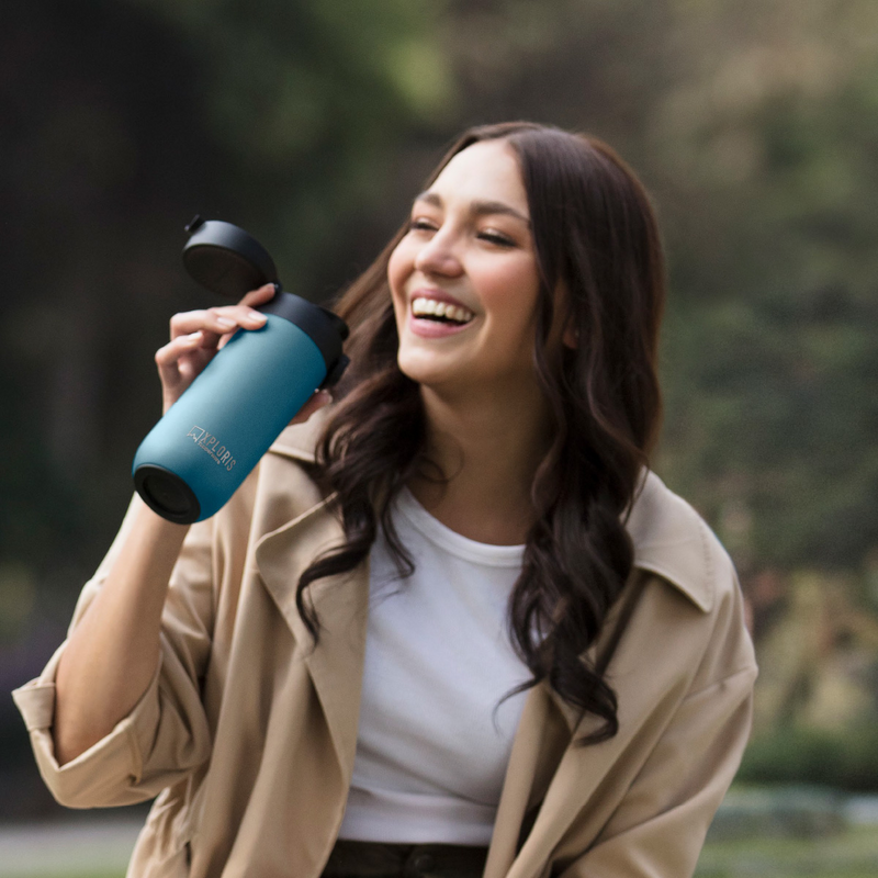 Xploris® Trinkbecher 450 ml Heißer Kaffee oder Tee - auch nach Stunden, egal wo du bist