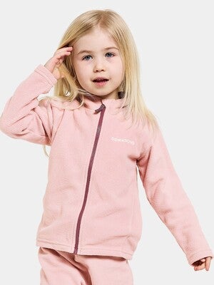 Didriksons Monte Fleecejakke, Dusty Pink