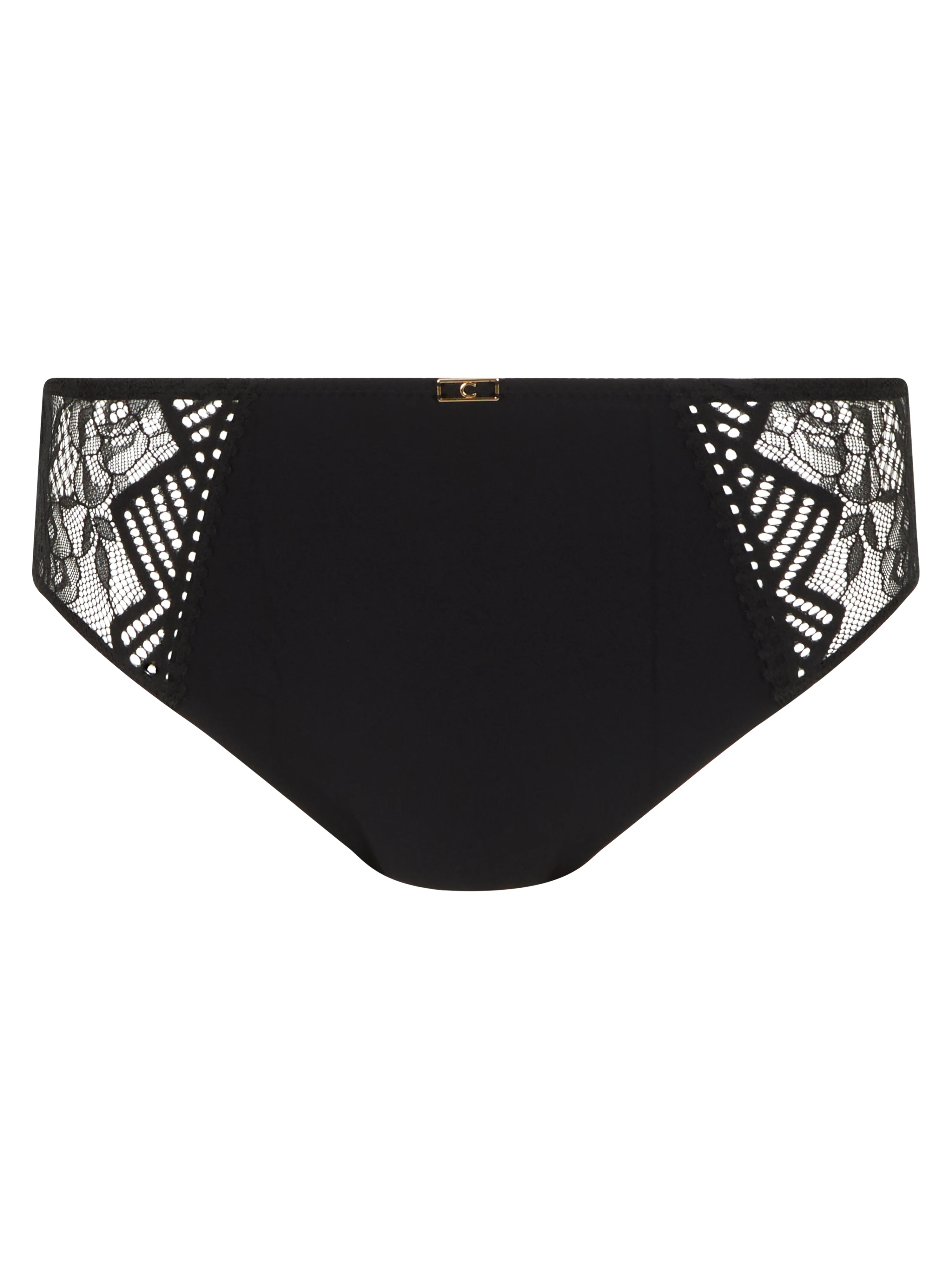 ORIGINS - Culotte taille haute en dentelle | Noir