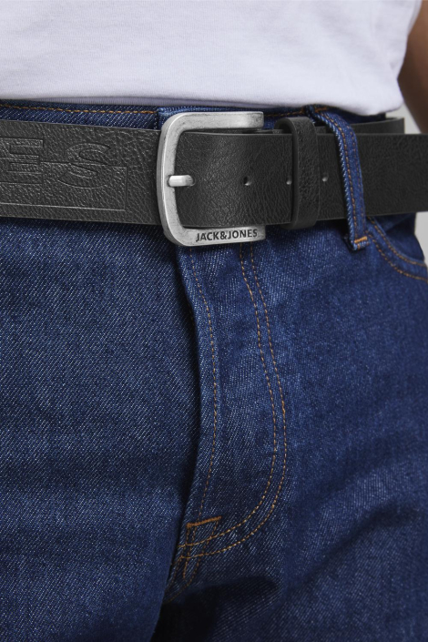 Jack & Jones zwarte heren riem