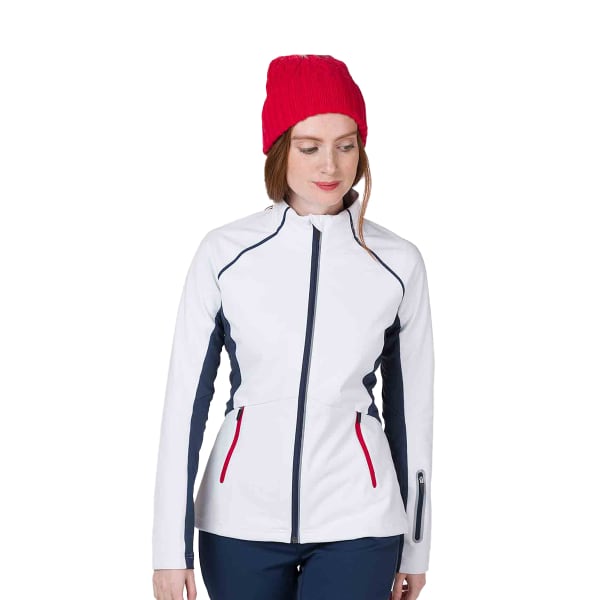 Veste ski de fond ROSSIGNOL W SOFTSHELL JKT WHITE