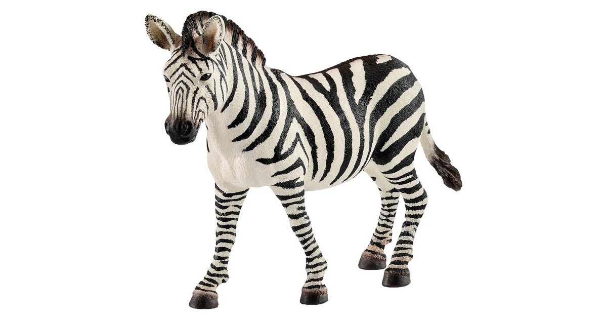 SchleichWild Life - Zebra, vrouwelijk speelfiguur  (14810)
