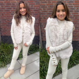 Cuddle me gilet - Off white