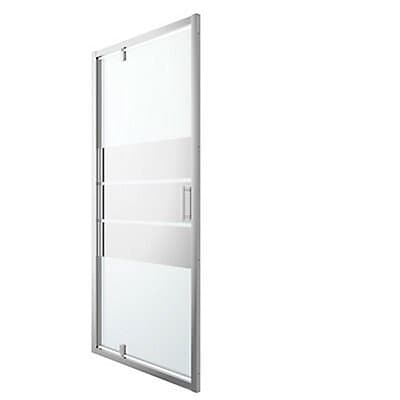 Porte de douche pivotante GoodHome Beloya miroir 100 cm