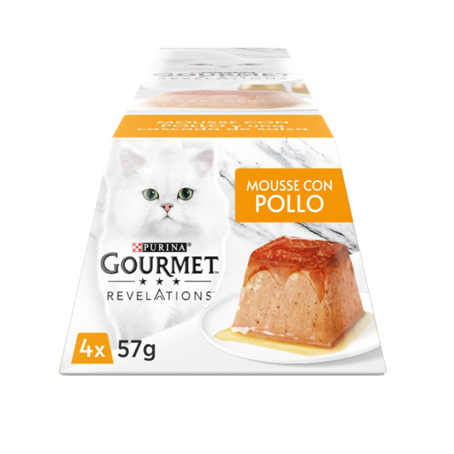 Potes de Mousse de Frango Gourmet Revelations para Gatos