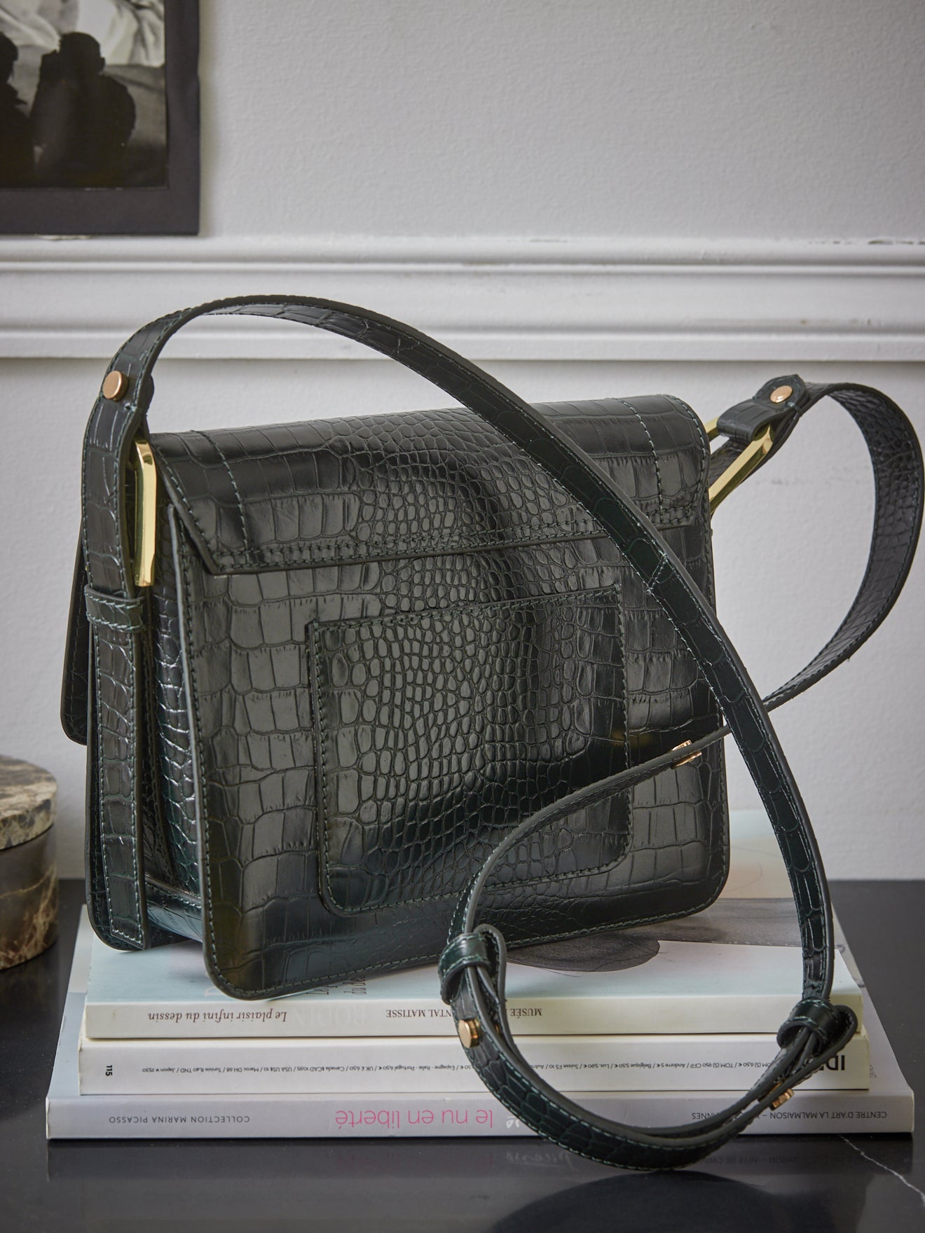 Sac besace George - Collection Maroquinerie Cyrillus