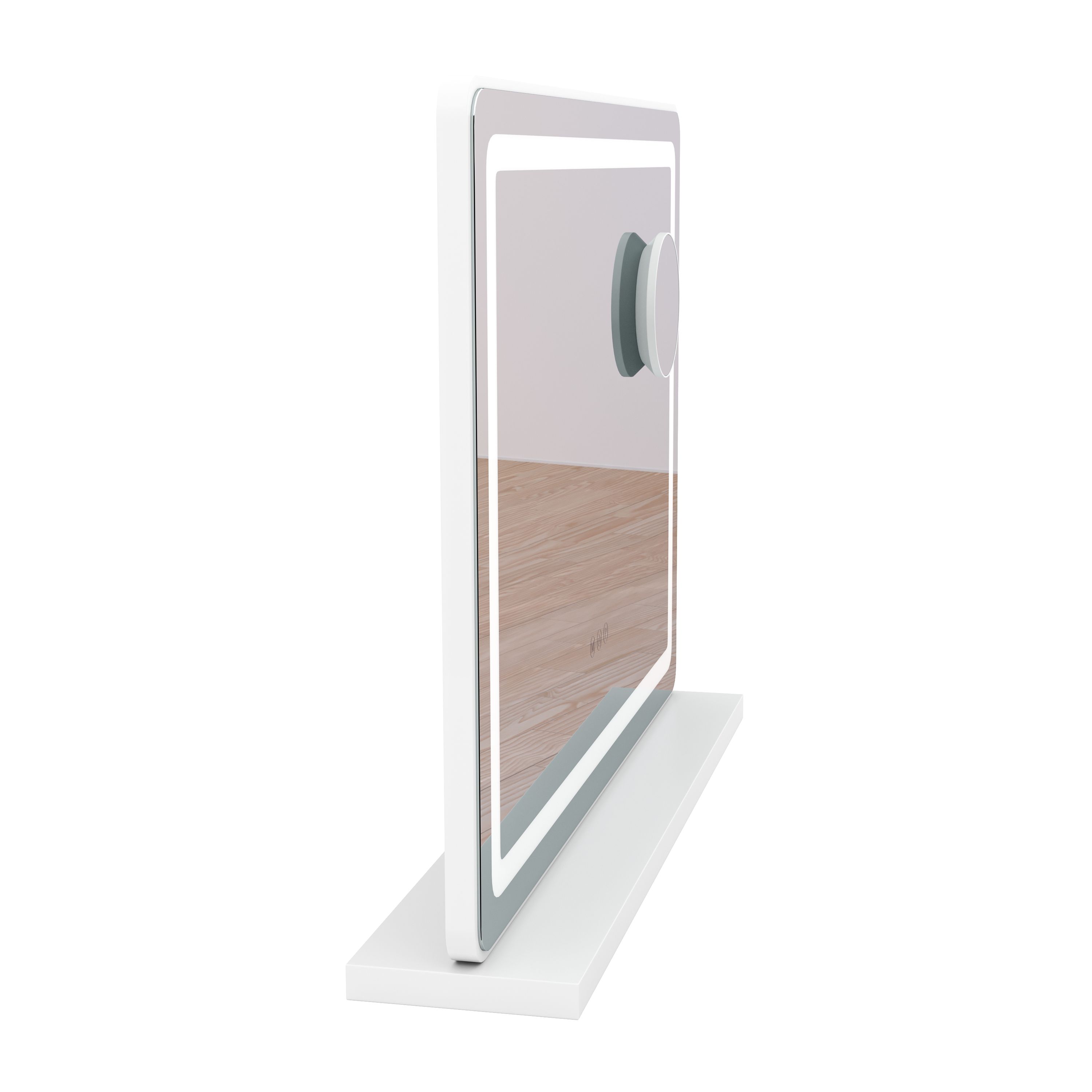 LED Spiegel SONJA 58 x 12 x 45 cm weiss
