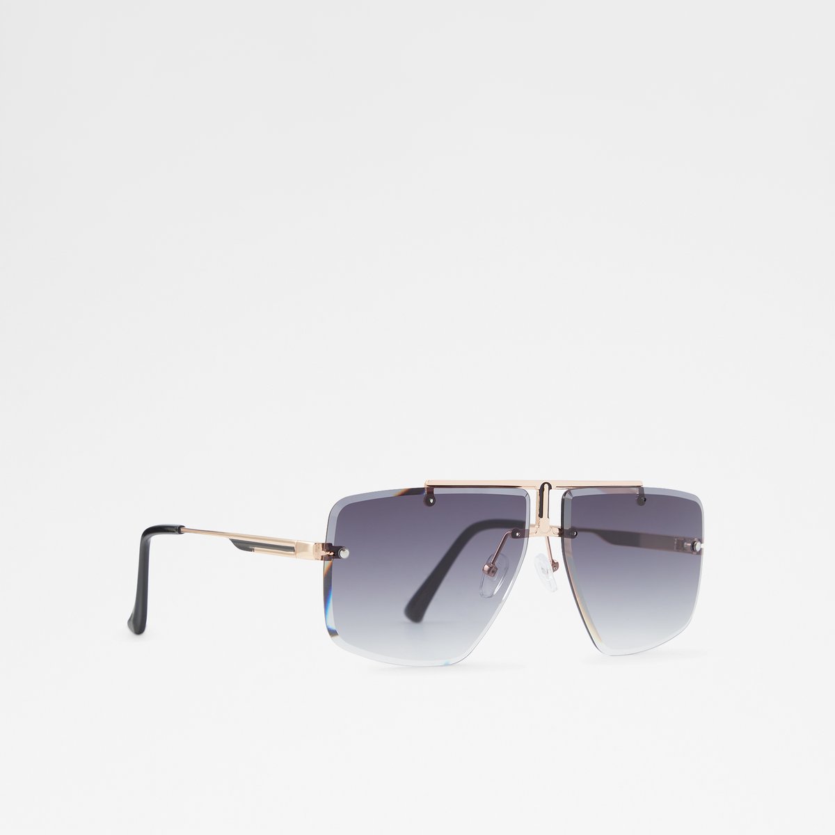 Silikatu Black-Gold Multi Men Aviator