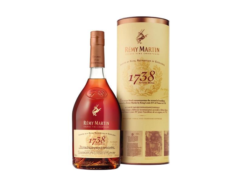 Rémy Martin 1738 AC Royal 0.7 l Hochprozentige Spirituosen Spezialität aus Frankreich