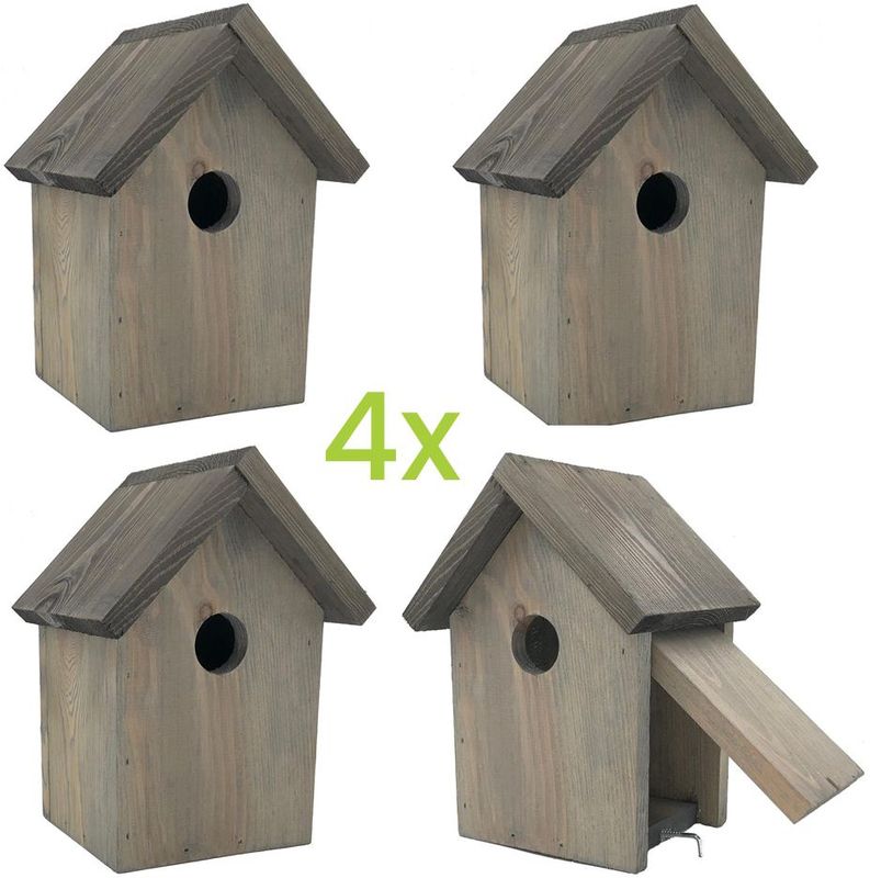 Pakket - Mezen Grijs - 4 stuks
