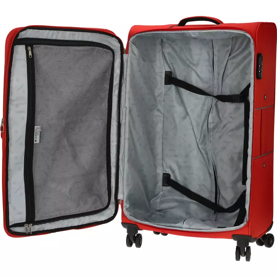 Gabol Lisboa - 4-Rollen-Trolley 77 cm L red