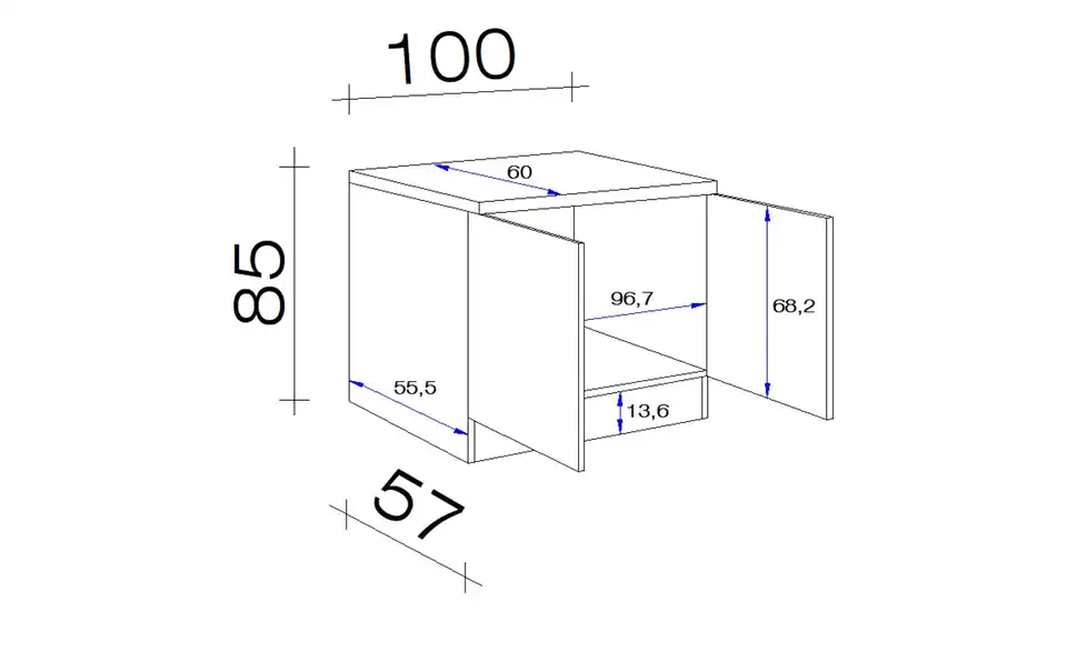 Spülenschrank Mol