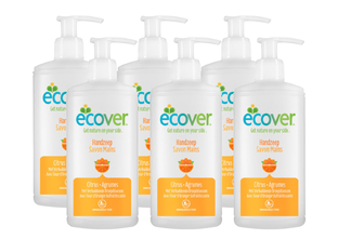 Ecover Handzeep Citrus Oranjebloesem Voordeelverpakking 6x250ML