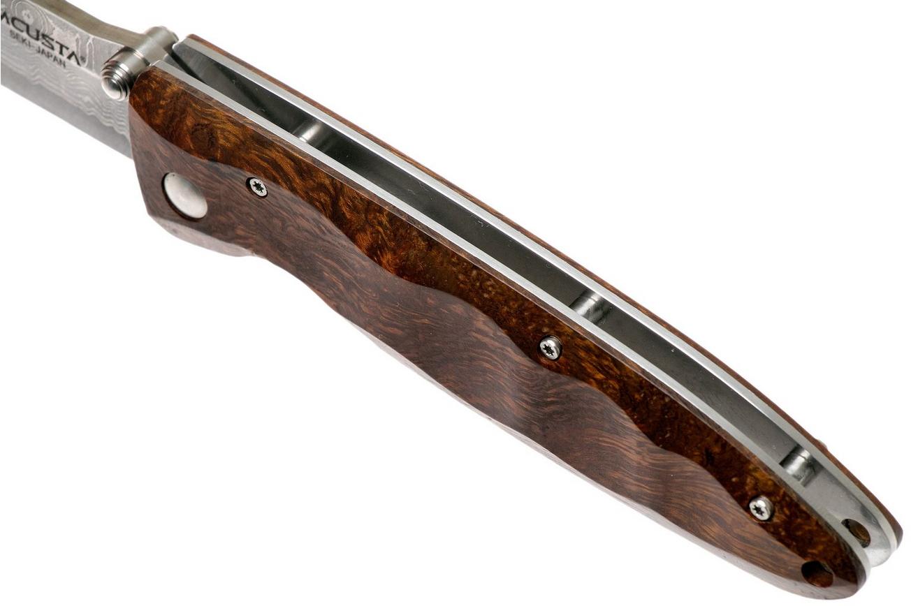 Mcusta MC-18D Classic Wave, ironwood, herenmes