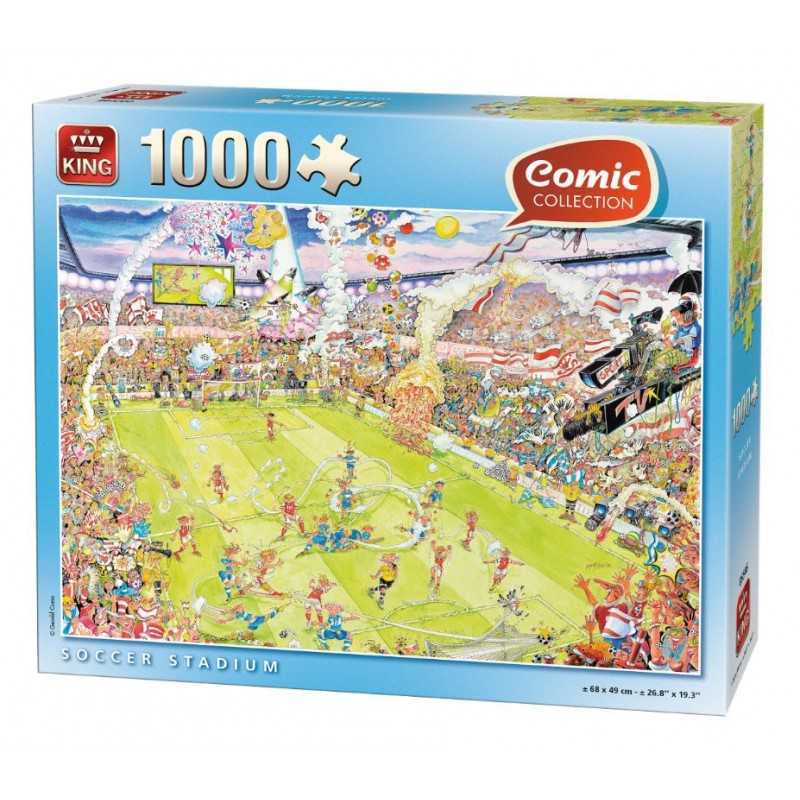 Puzzle 1000 pièces - Soccer stadium