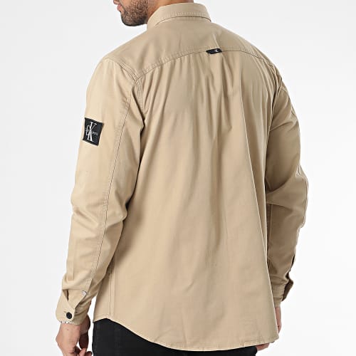 Surchemise Monologo Badge Relax 3255 Beige