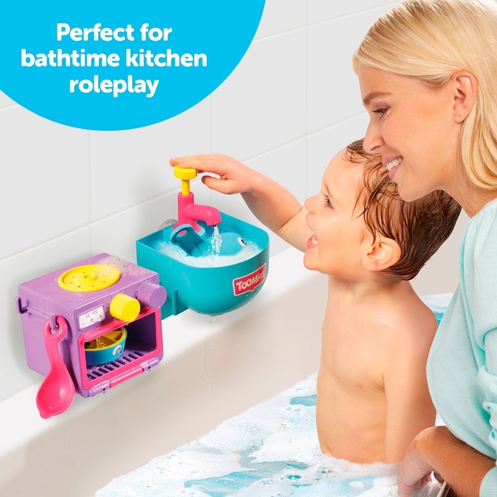 TOMY Toomies Bubble and Bake Badeküchen-Badespielzeug