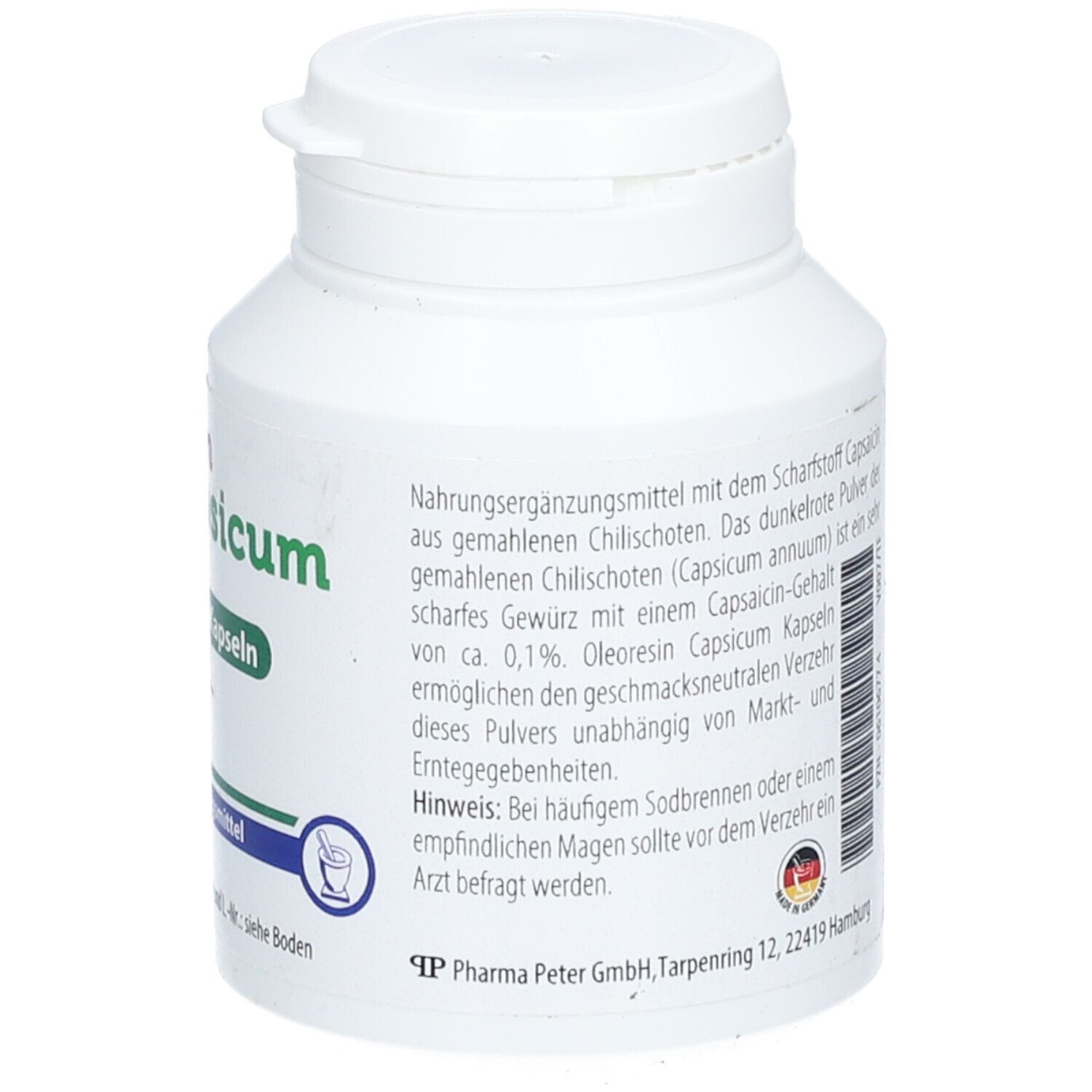 Oleoresin Capsicum Kapseln