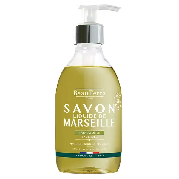 Sabonete Líquido de Marselha Beauterra Oliva 300ml