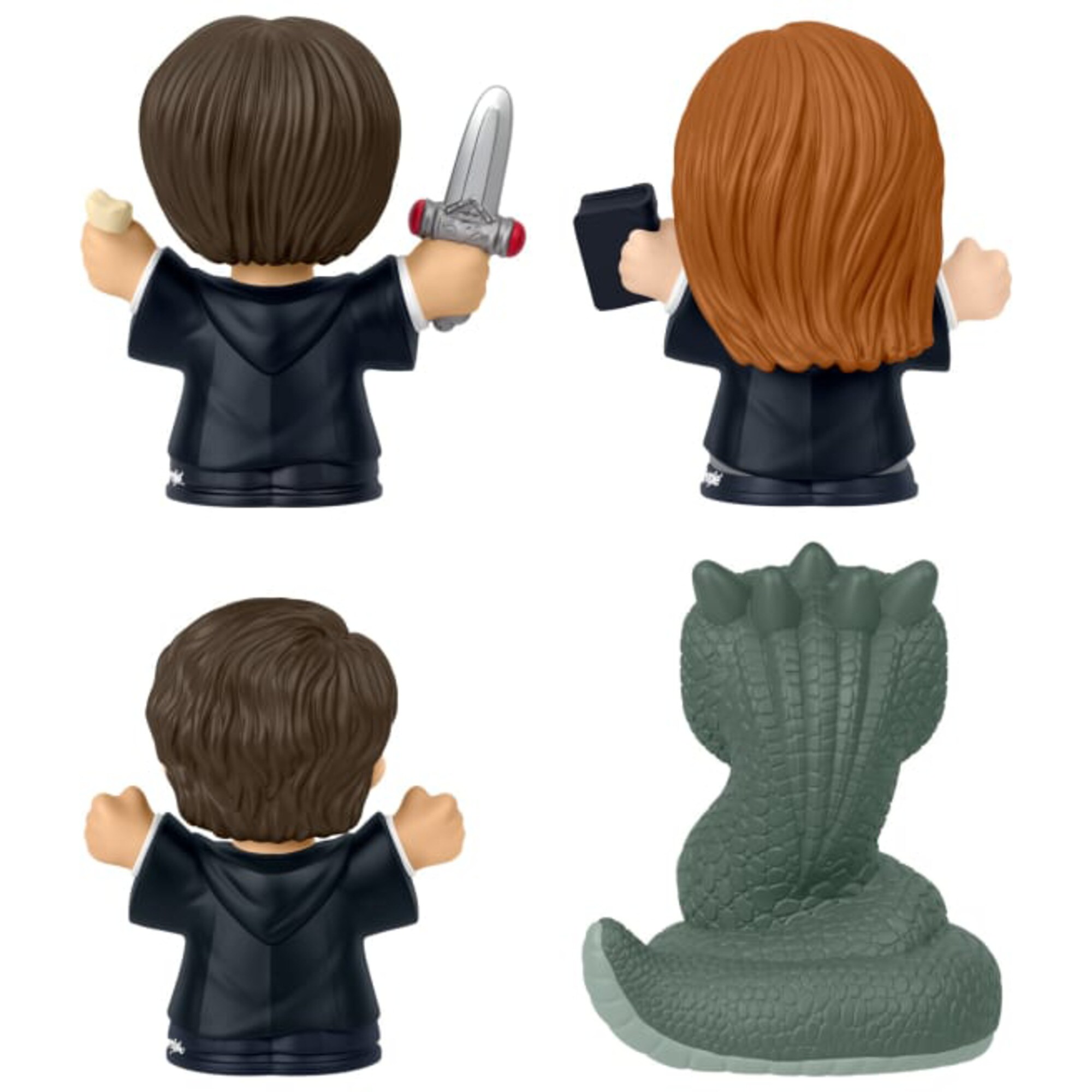 Mattel Spielfigur Little People Collector Harry Potter Chamber of Secrets 4 Figuren