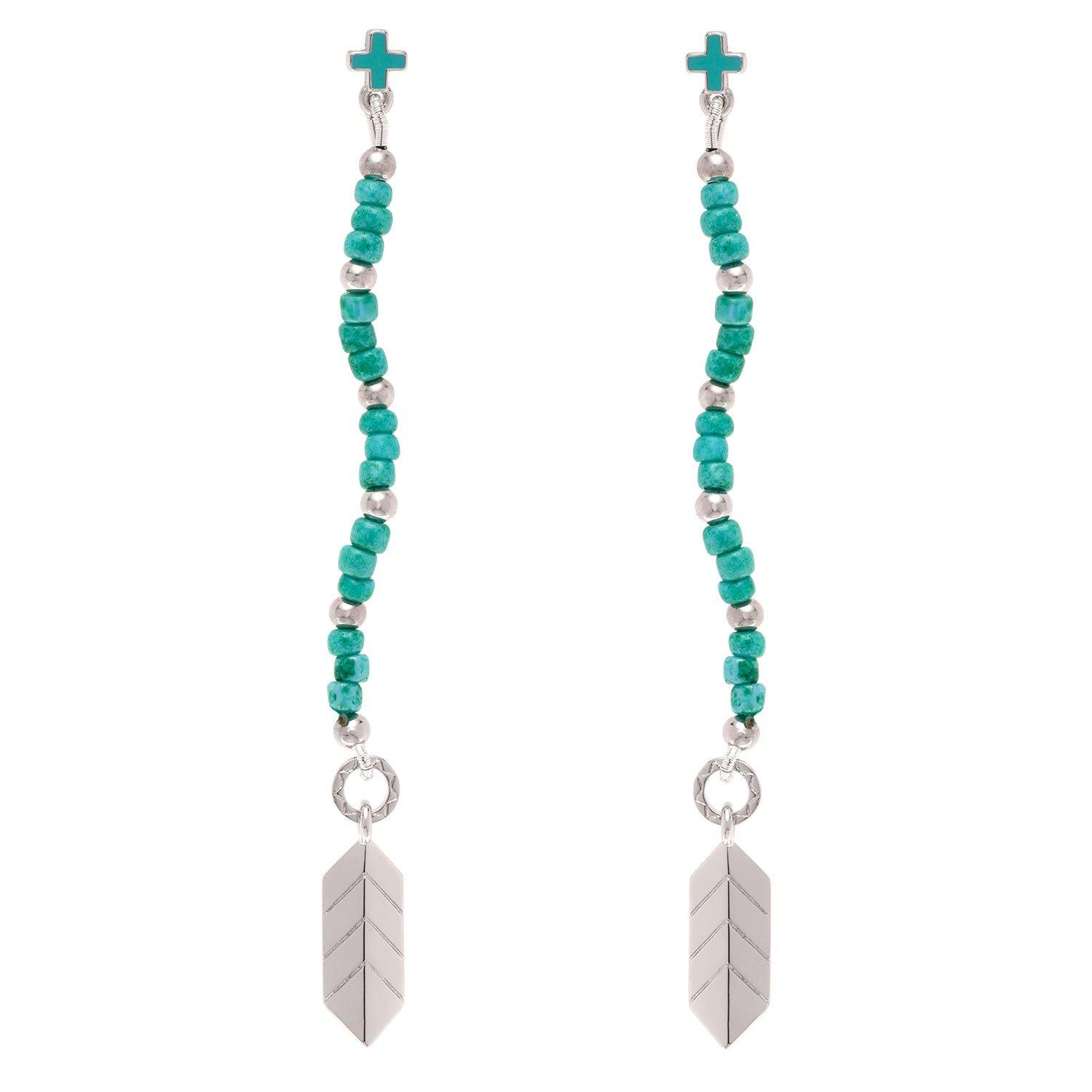All We Are Quilla Drop Earrings