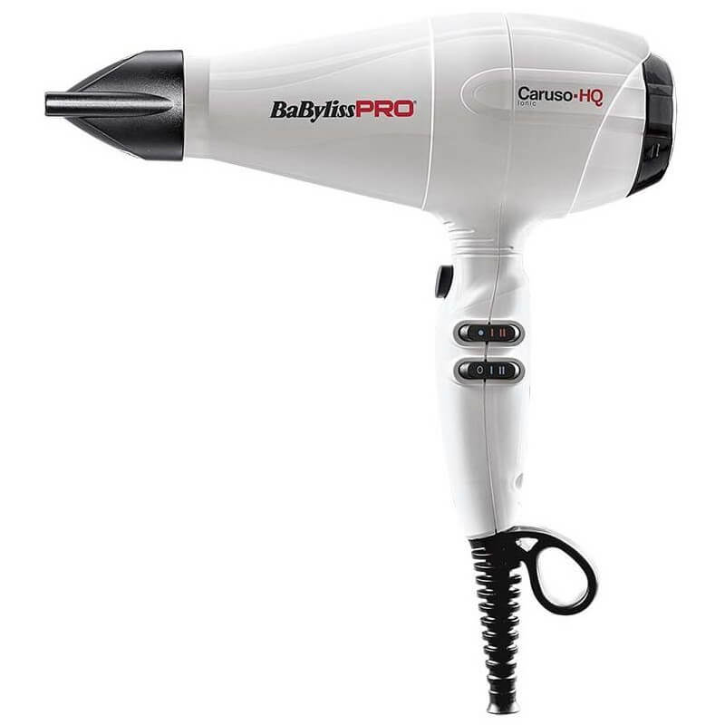 Sèche-cheveux BaByliss Pro ionic Caruso HQ blanc 2400W