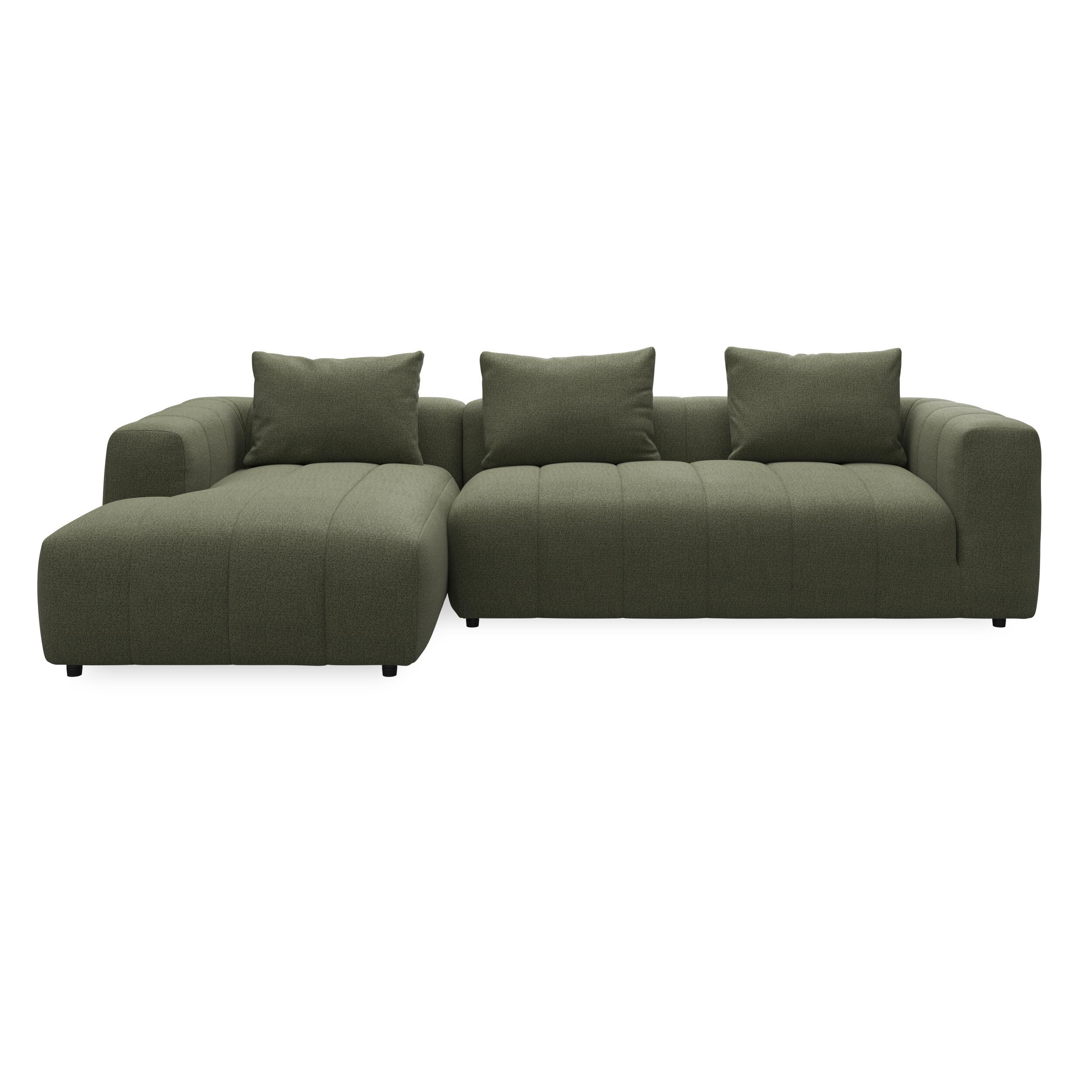 Ingvar venstrevendt sofa med chaiselong