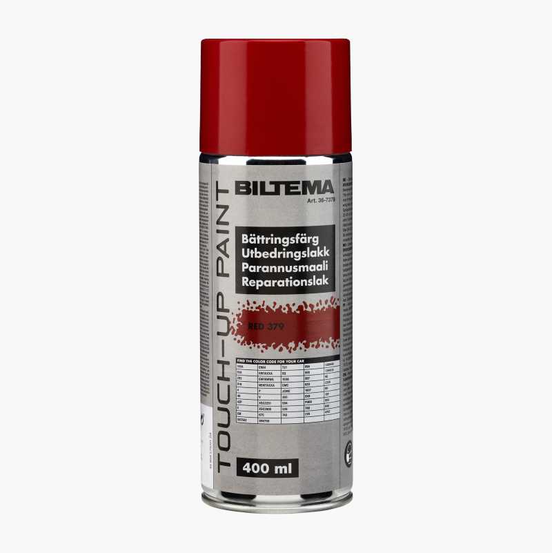 Utbedringslakk, rød, 400 ml