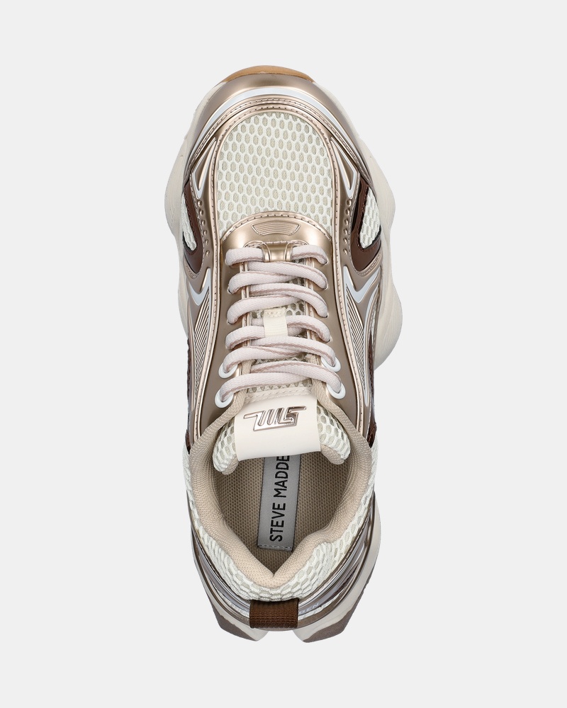 Steve Madden Speedster Dad Sneakers  - beige