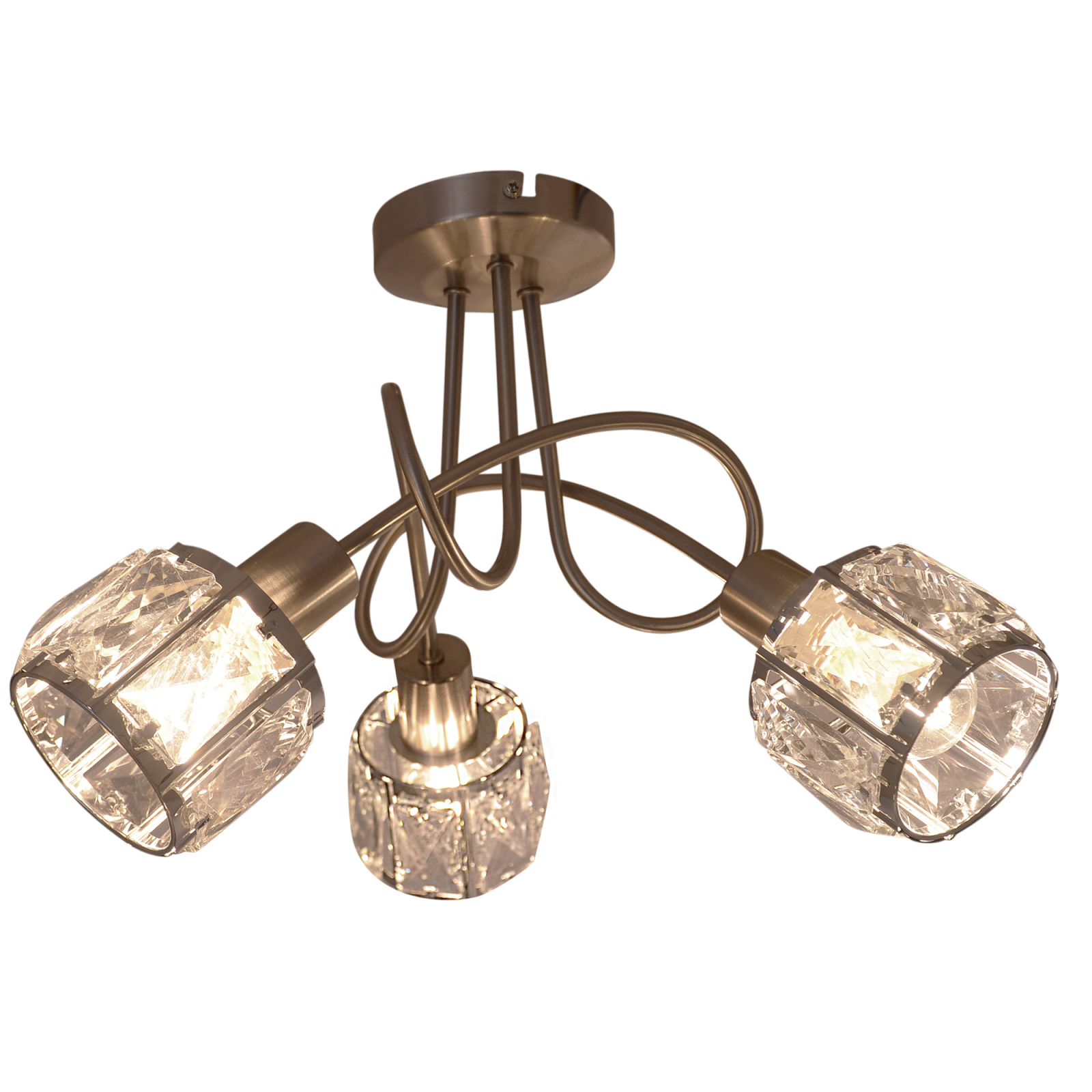 LED-Spot JOSEFA - Stahl - 3-flammig