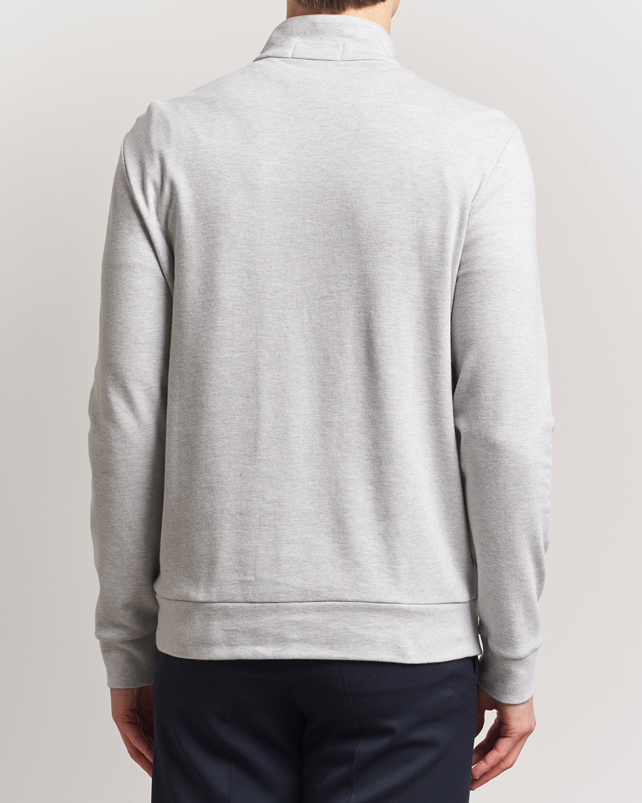 Polo Ralph Lauren Luxury Texture Half Zip Spring Heather