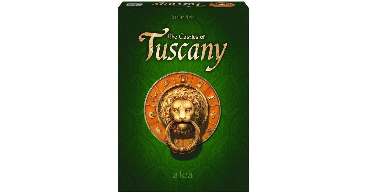 PegasusThe Castles of Tuscany Bordspel  (Engels | 2 - 4 spelers | 45 - 60 minuten | vanaf 10 jaar)