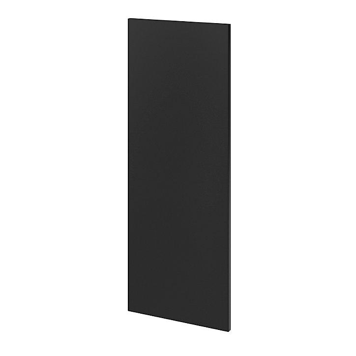 Joue de finition caisson haut Goodhome Stevia noir H. 96 cm x l. 36 cm x Ép. 18mm