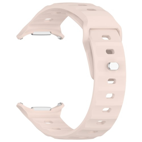 Samsung Galaxy Watch Ultra (47mm) Silikon Armband mit Knopf Verschluss (Gelenkumfang: 170-220mm) - Rosa