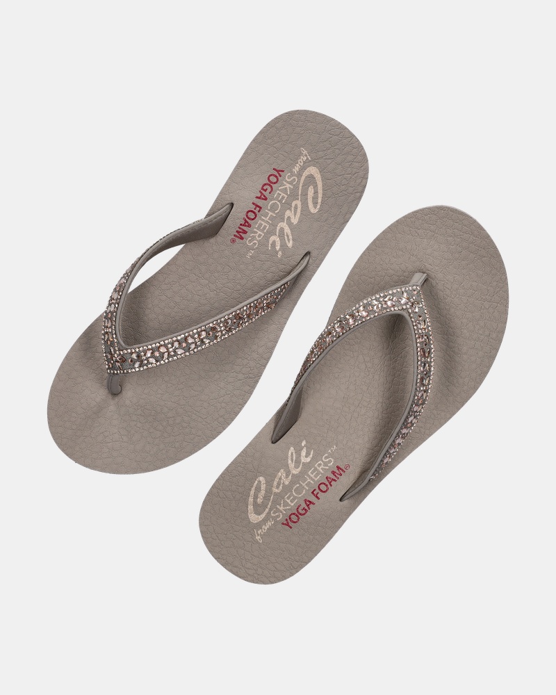 Skechers Meditation Butterfly Garden Slippers  - bruin