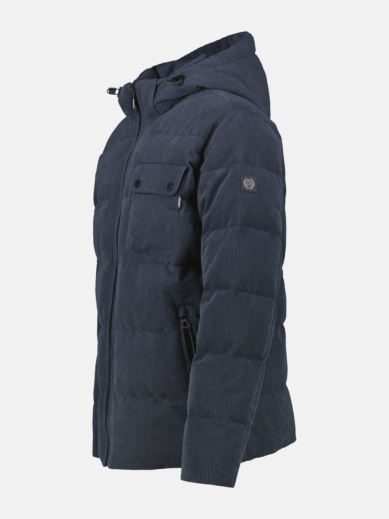 Herren Steppjacke in funktionaler Cord-Optik