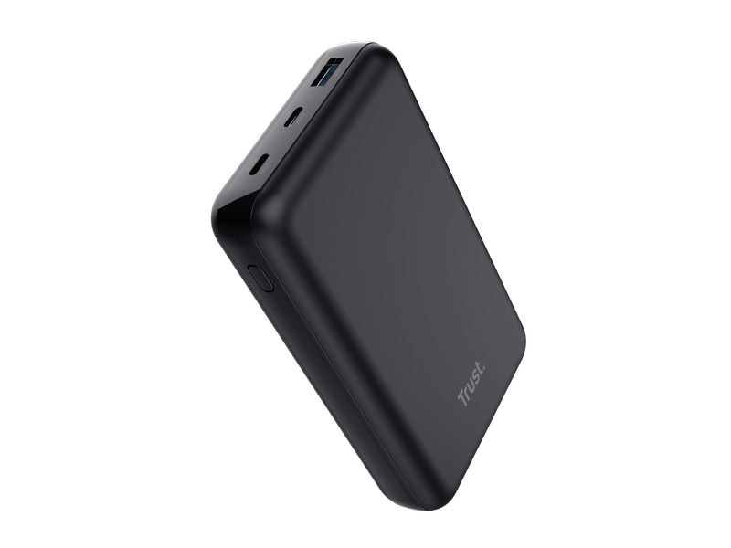 Trust Powerbank Laro 100W 10000 mAh Powerbank mit einer Kapazität von 10.000 mAh