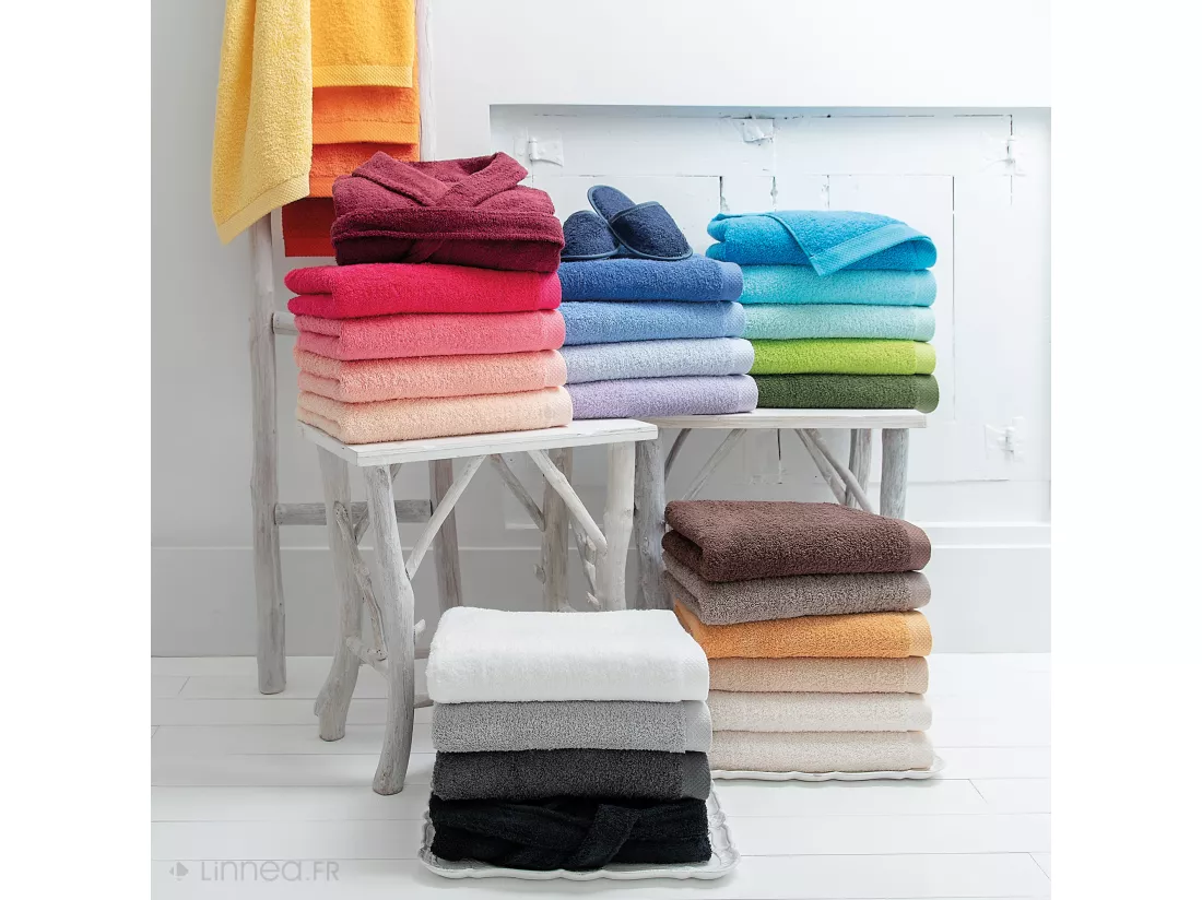 Tapis de bain 50x70 cm PURE Prune 700 g/m2