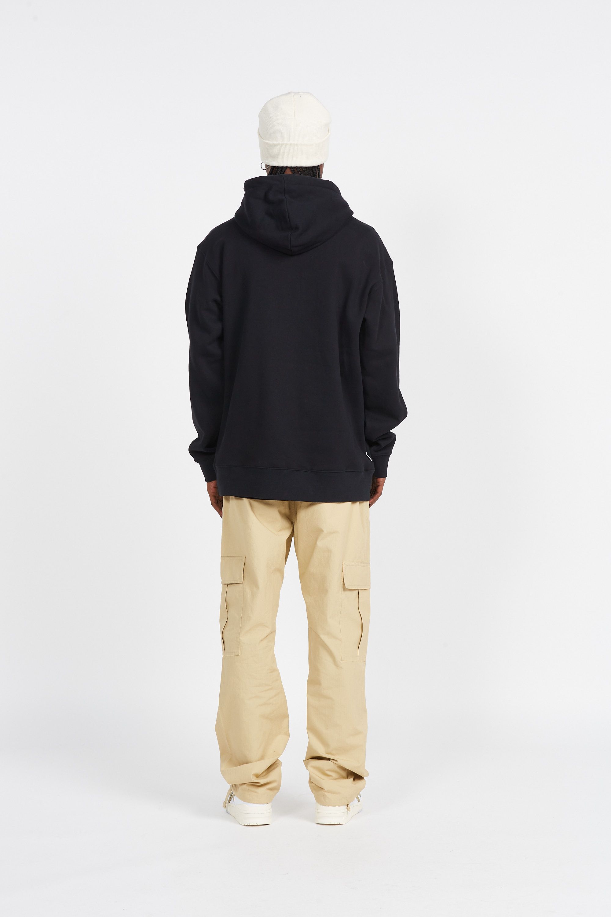 PARLEZ Hoodie Roseau Hood Black Noir