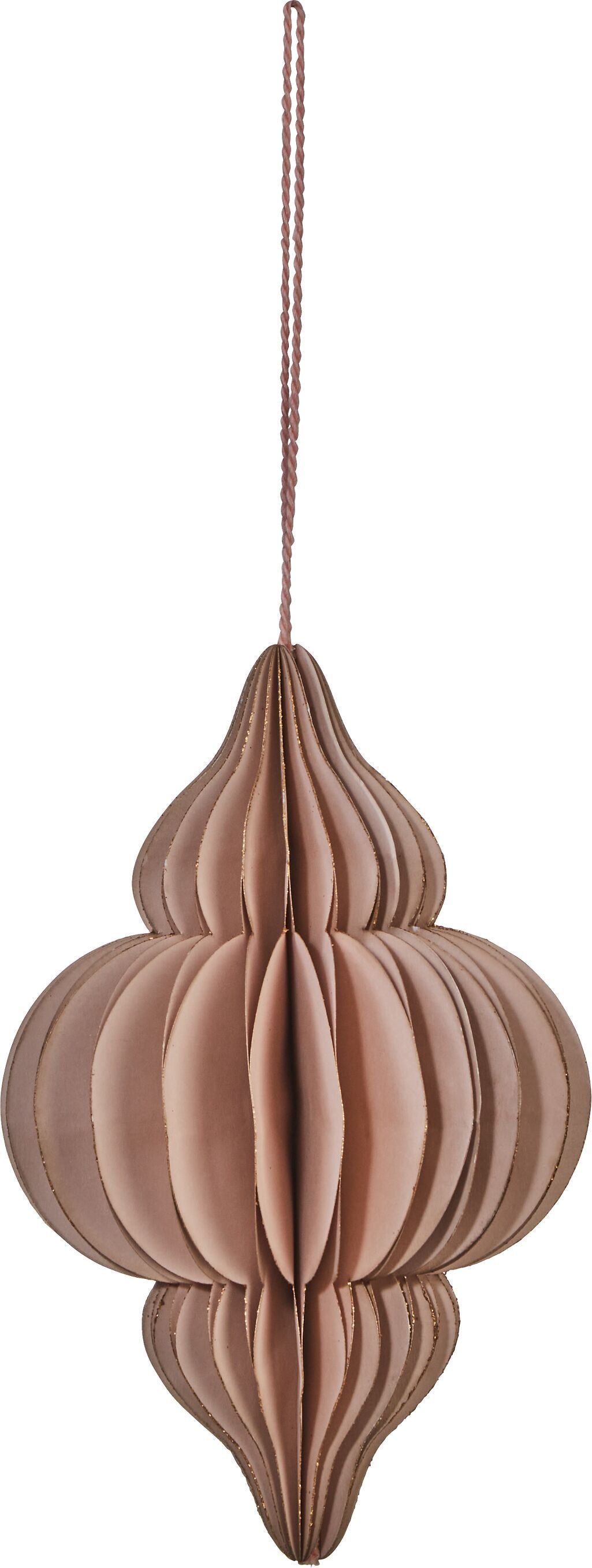 VALI Papier Hänger - Rosa / H: 12.0 cm