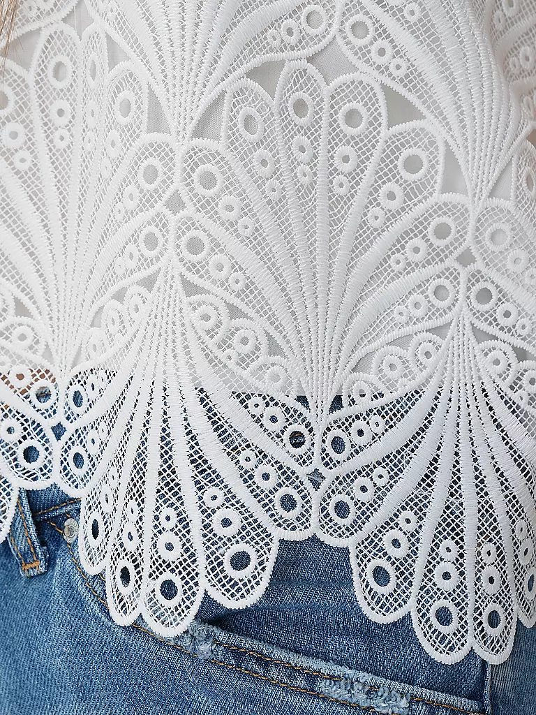COMMA Bluse weiss