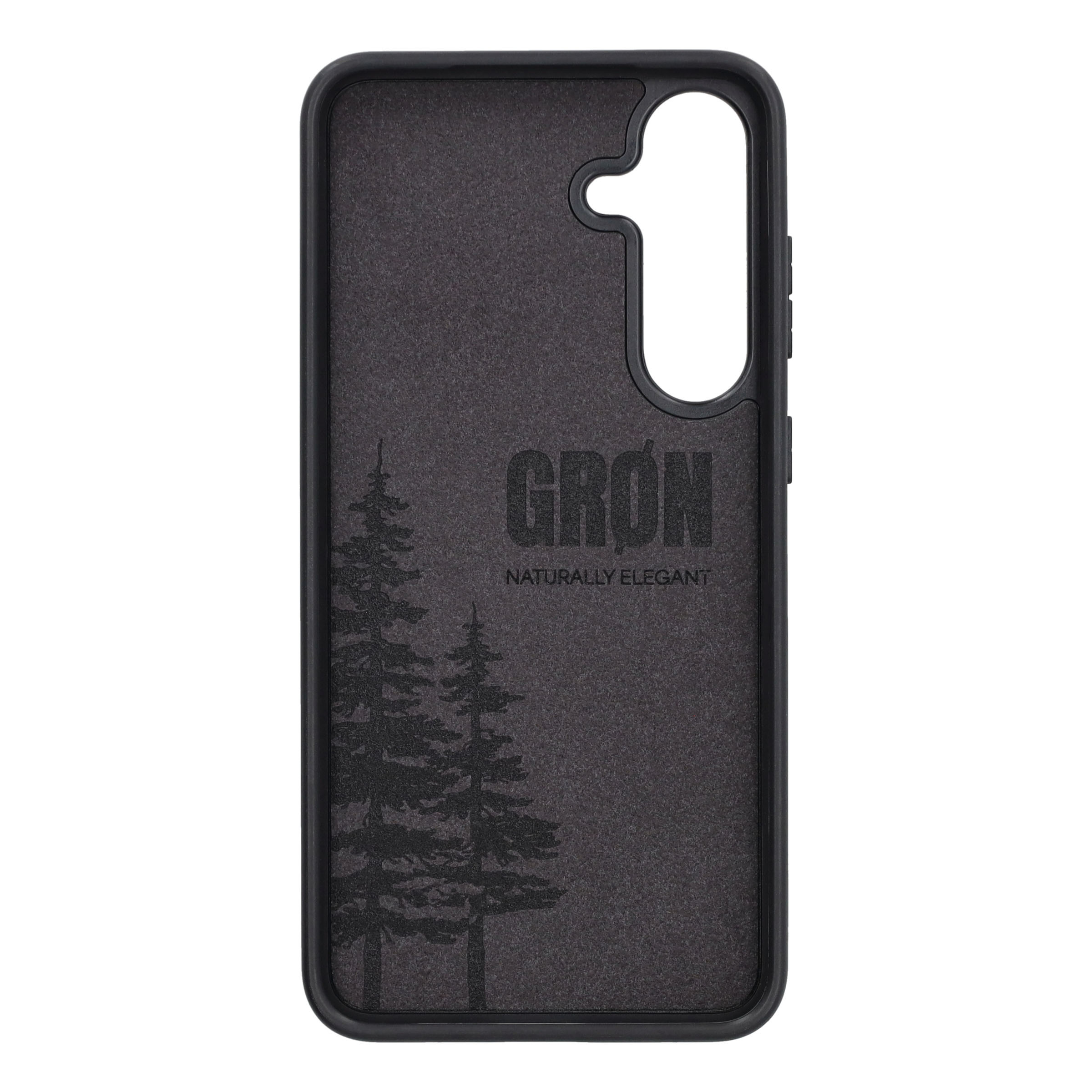 Samsung Galaxy S25  Plus Holz Handy Hülle MagSafe Bumper Case - Walnuss
