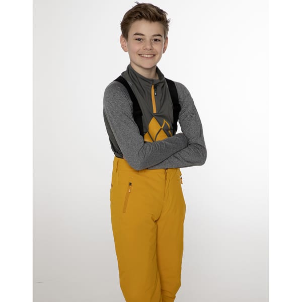 Pantalon de ski PROTEST SPIKET JR SNOWPANTS DARK YELLOW
