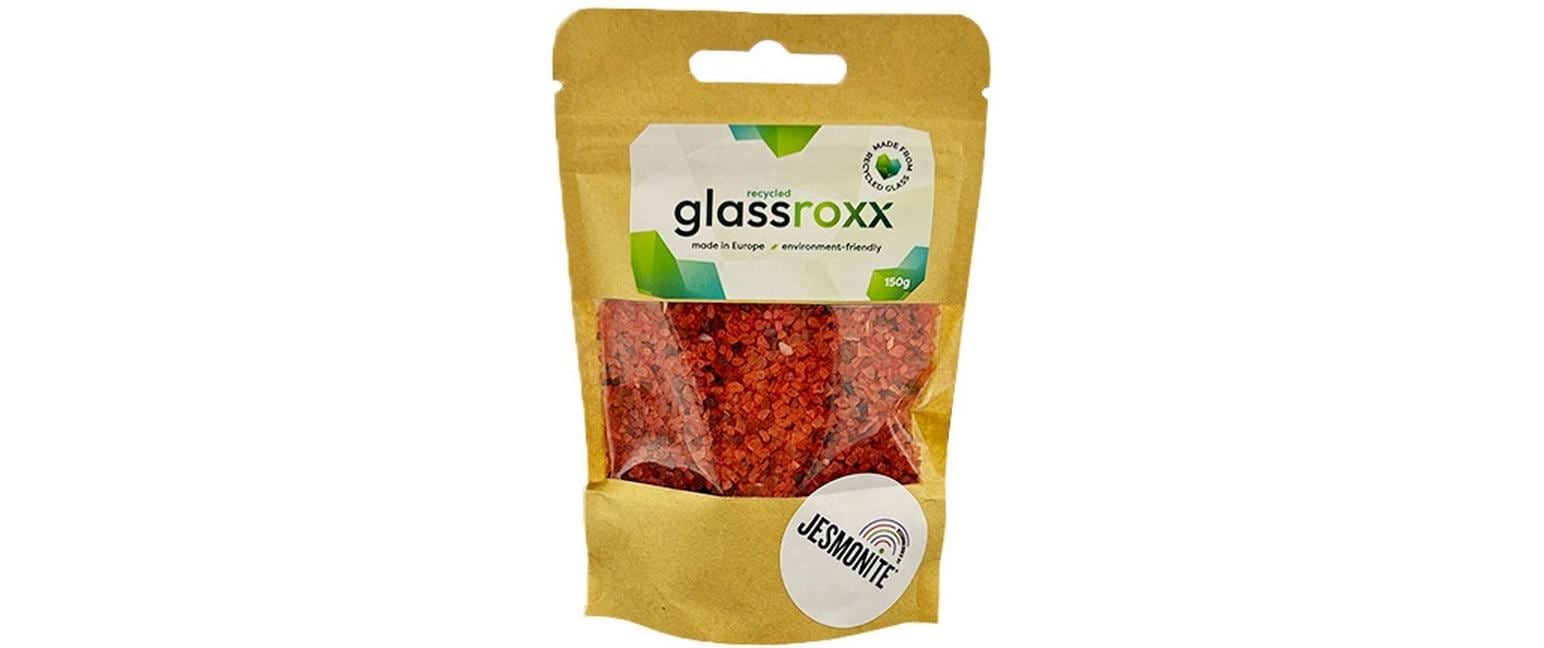 Versiegelung Glass Roxx 150g. OrangeGlasgranulat